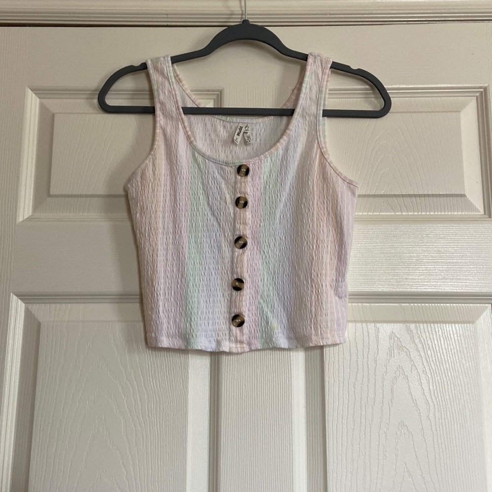 Mudd striped tank top
